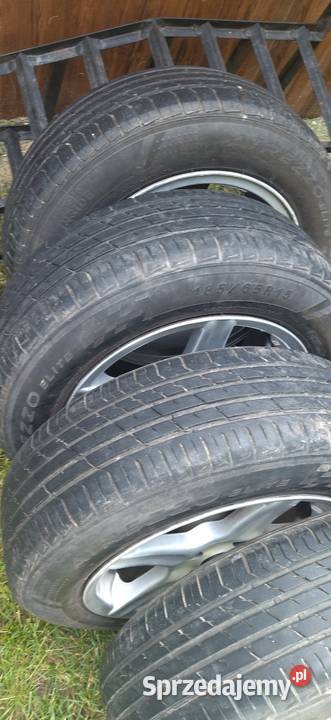 Alufelgi 4x108 15 z oponami 18565 15 w stanie Węgrów