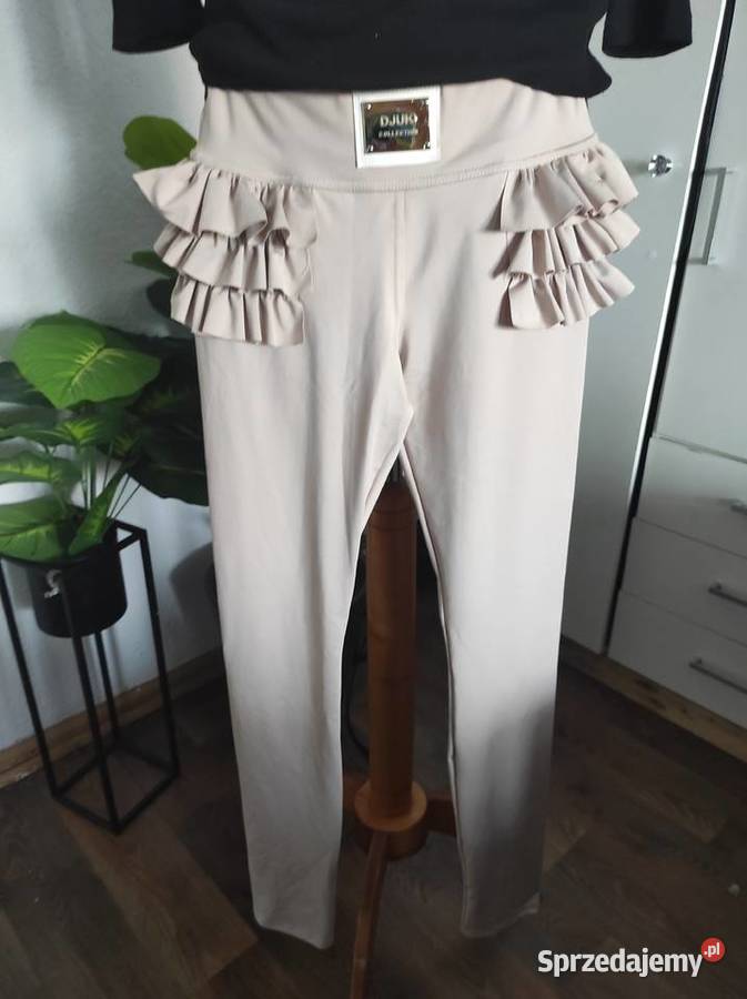 Eleganckie spodnie Bez wzoru Spodnie zachodniopomorskie Koszalin