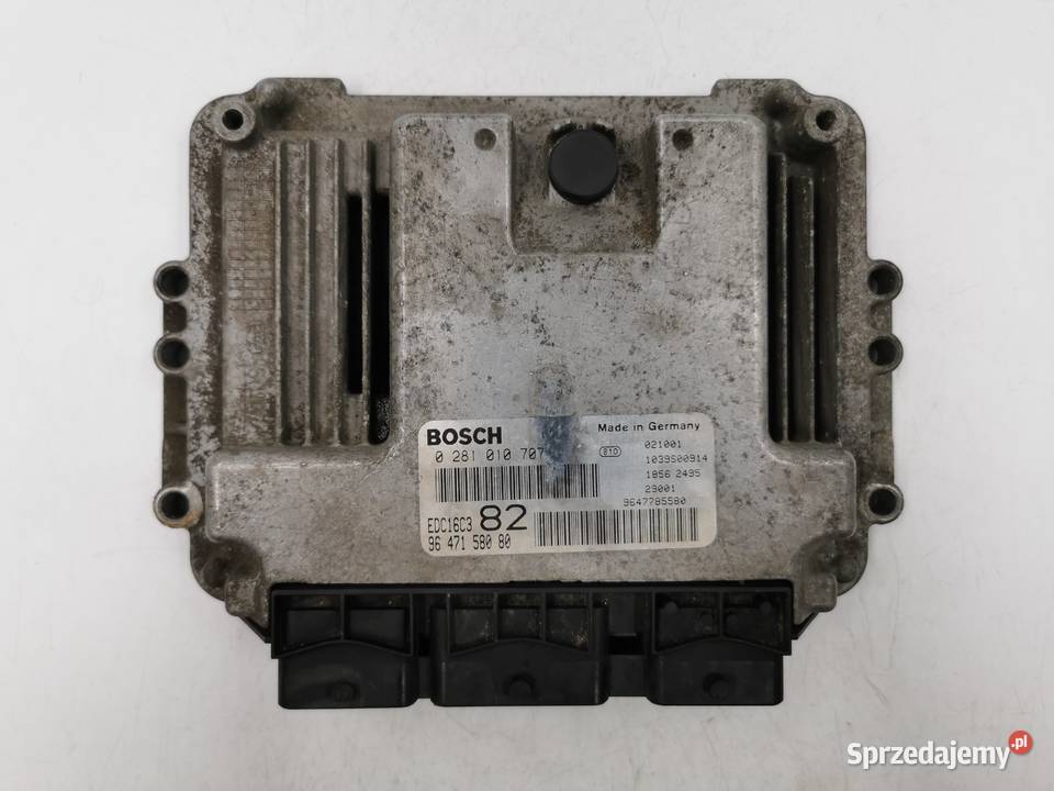 Sterownik Silnika Peugeot 206 14 HDI 9647158080 Komputery Wyszków