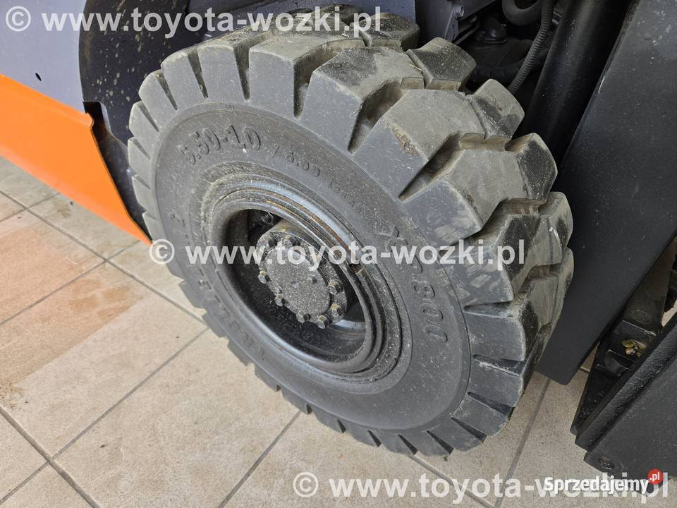 Wózek widłowy TOYOTA 8FDF15 KABINA 1800 mth Mysłowice