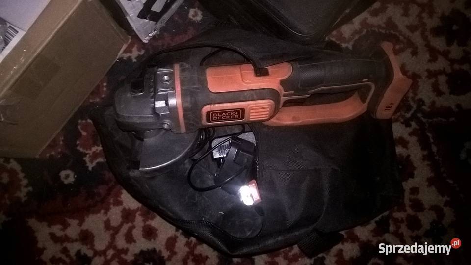 Akumulatorowa szlifierka kątowa Black Decker Mińsk Mazowiecki