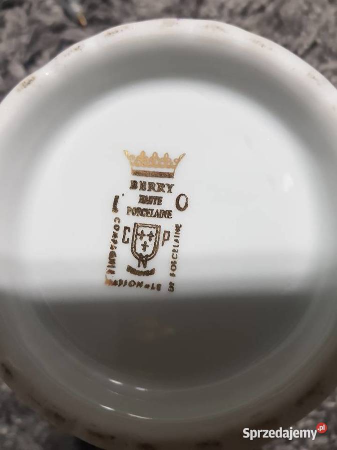 Cukiernica porcelana francuska Berry