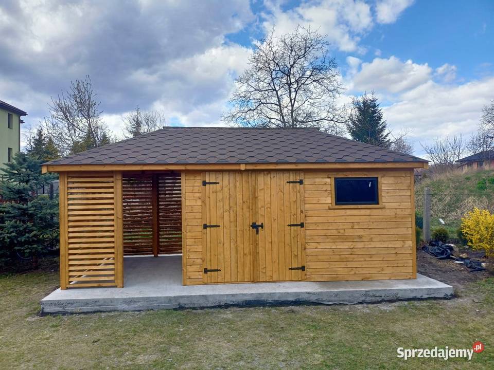 Domek narzędziowy 3x6 Altana Ogrodowa Drewutnia Częstochowa