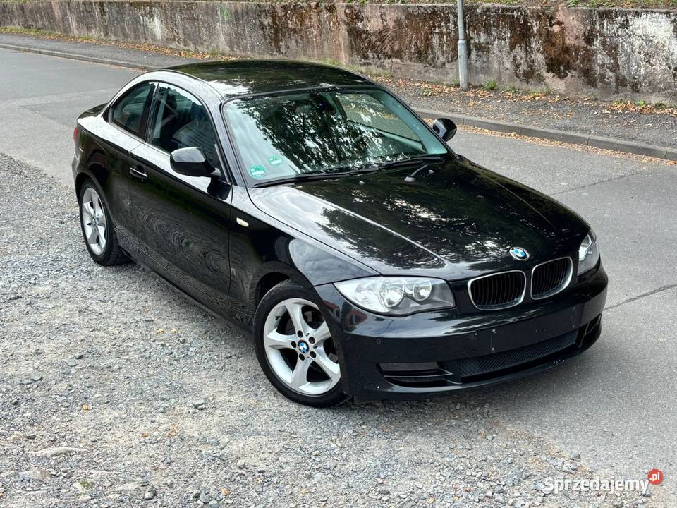 BMW 1 E82 COUPE 118d Bezwypadkowa 6bieg TV 0927 lakier metallic Katowice