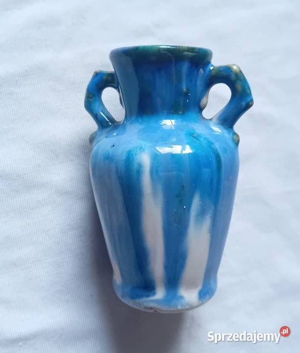 Ceramiczny wykałacznik art deco w formie amfory Koźminek