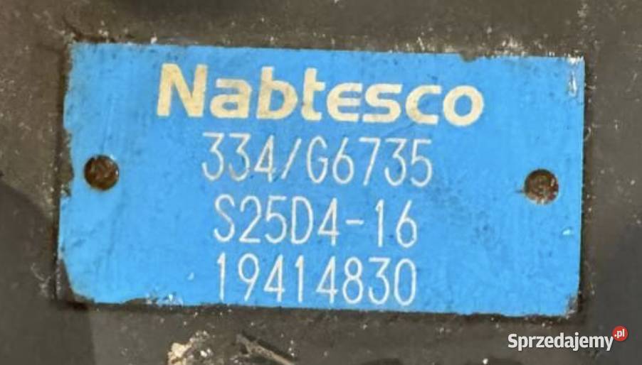 JCB 334G6735 Nabtesco S25D416 Rozdzielacz Poznań sprzedam