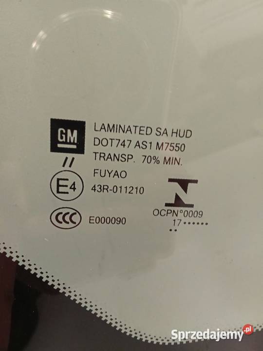 Szyba Przednia Opel Insignia 17 Kamera Sensor Bralin sprzedam