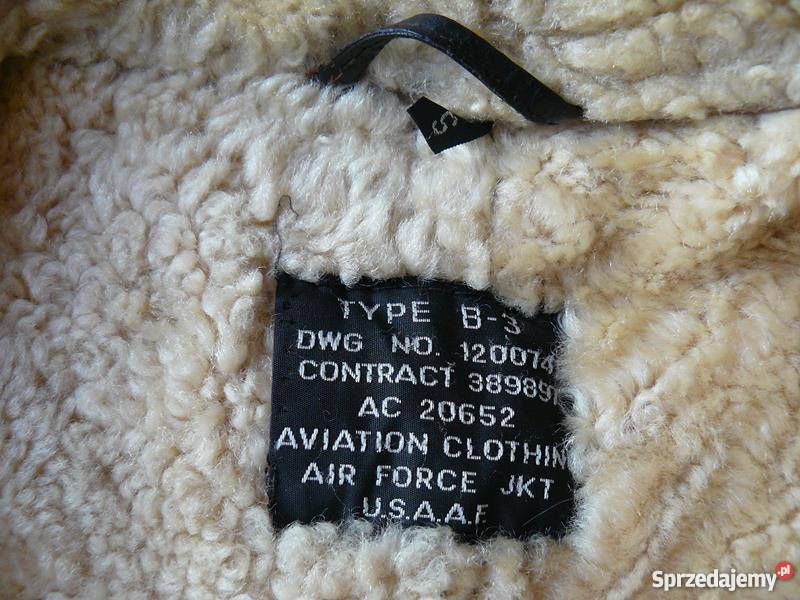 Kurtka pilota B3