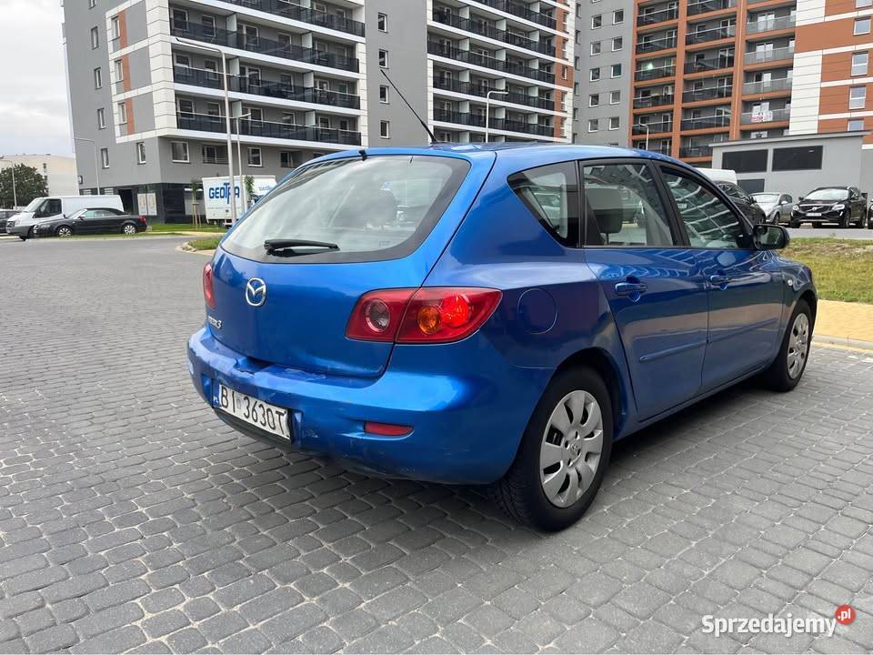 Mazda 3 16 benzyna przegląd na sprawna klima Białystok