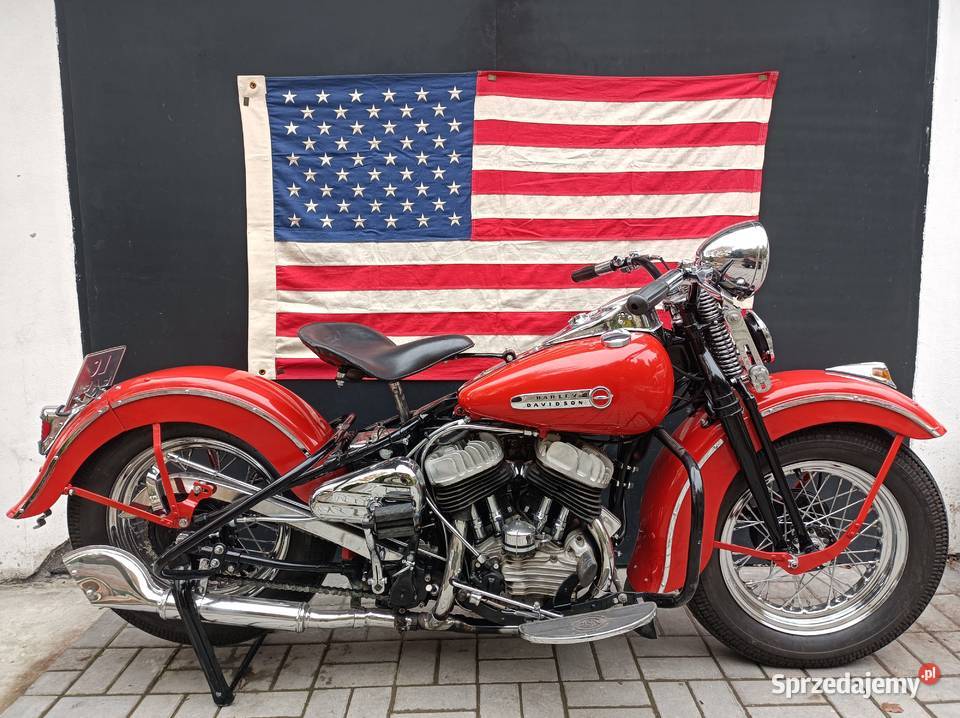 Harley Davidson WLA 42 odrestaurowany wlc wl wld Chełm