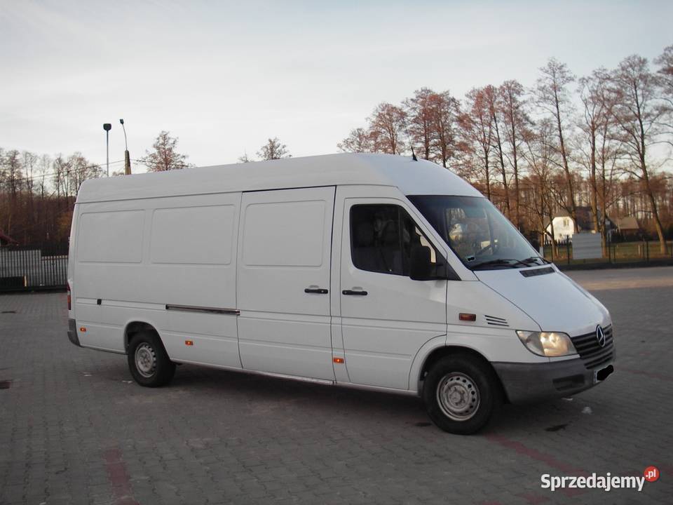 Mercedes Sprinter 313cdi 1WŁ długi MAXI wysoki ABS Ostrów Mazowiecka sprzedam