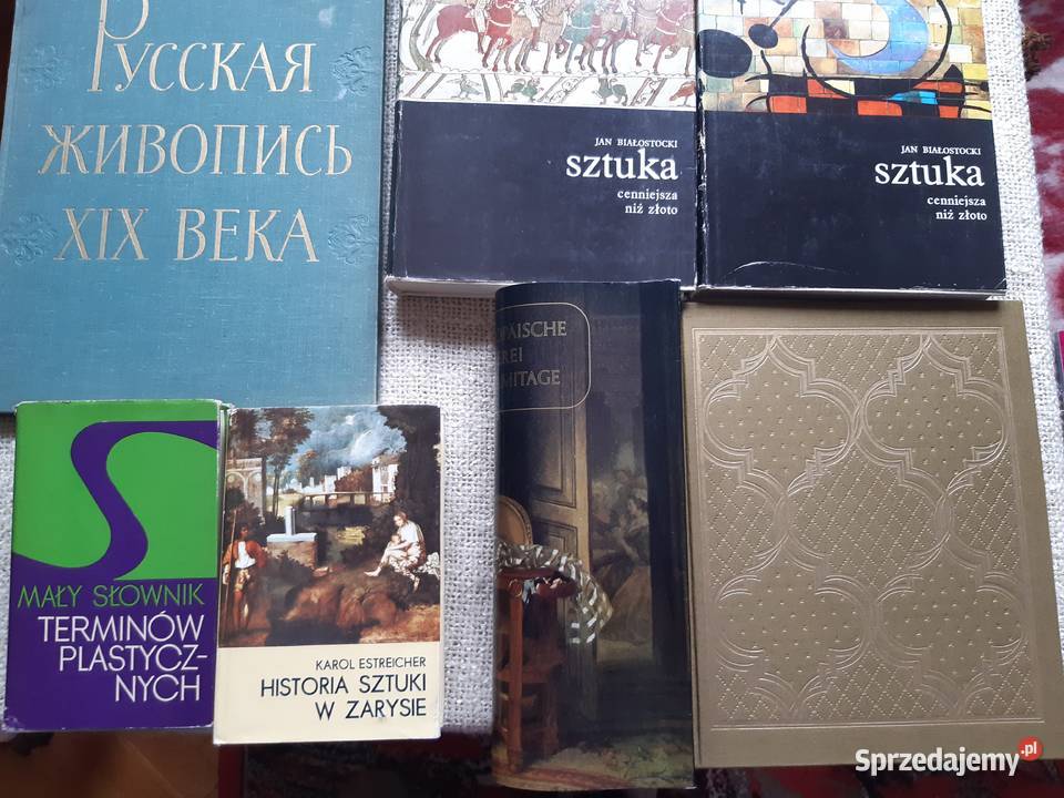 Książki albumy związane ze sztuką w szerokim Kraków