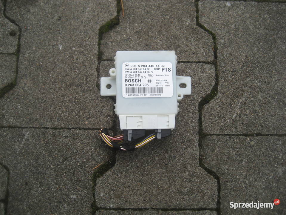 mercedes 204 c klasa moduł sterownik pdc