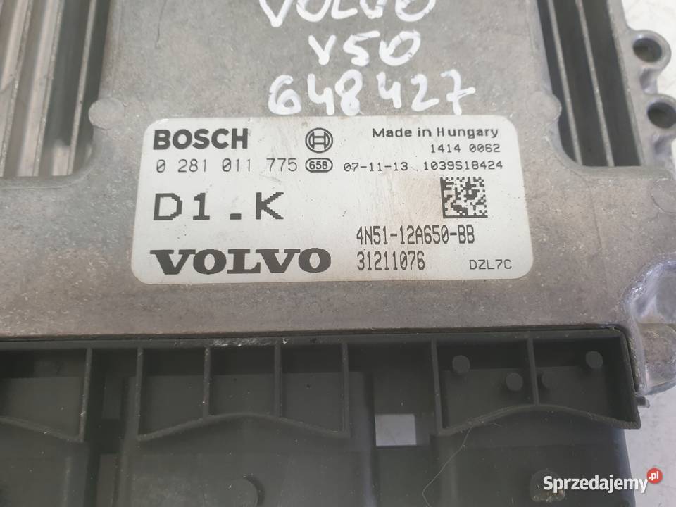 Volvo S40 II V50 16 D STEROWNIK SILNIKA komputer lubelskie Chełm