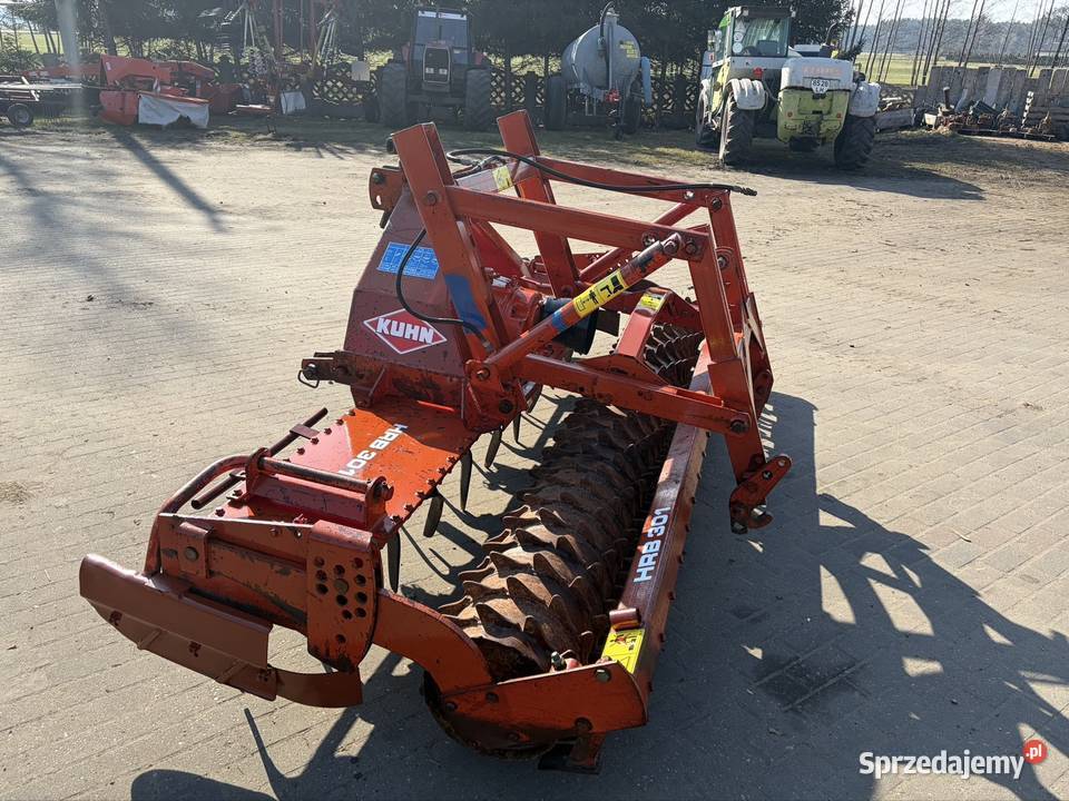 Brona wirowa wirnikowa Kuhn HR301 3m agregat wał Myszyniec