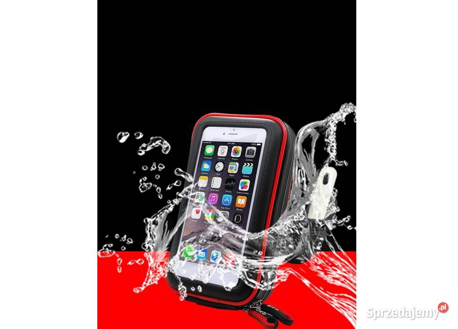 ETUI UCHWYT NA TELEFON GPS Z OBEJMA NA KIEROWICĘ Sosnowiec