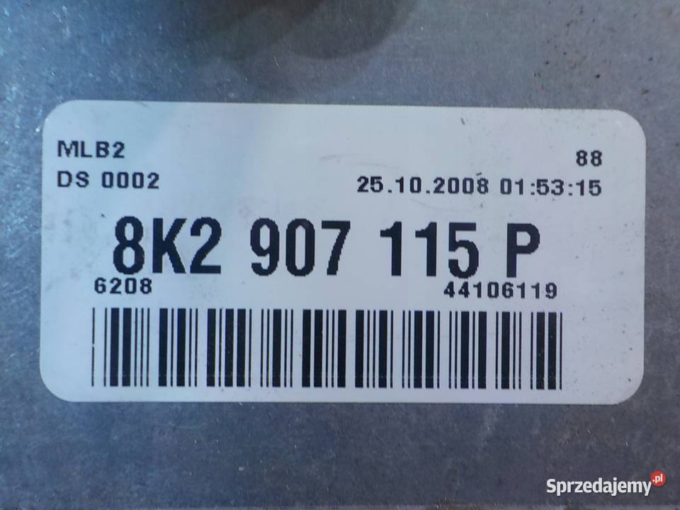 AUDI A5 8T 20 TFSI 08r COUPE 2D sterownik mazowieckie Suków