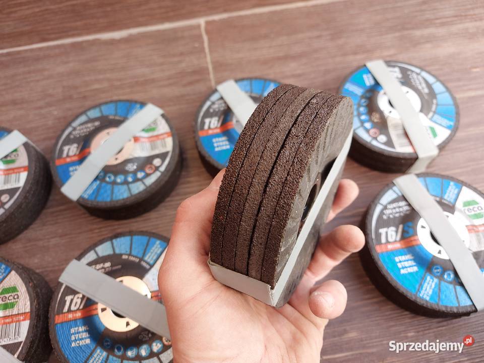 Tarcza szlifierska RECA T6S A24TBF80 125x6mm Tychy