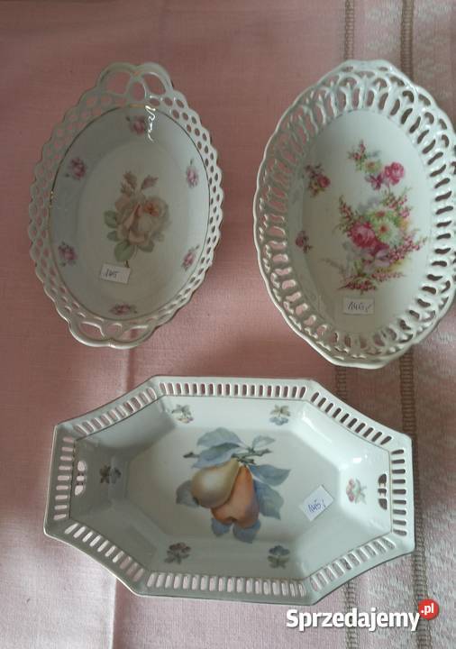 Patera ażurowa owalna Owoce Schumann