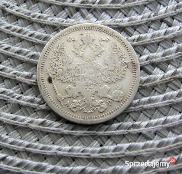 Rosja 20 Kopiejek 1904r SREBRO