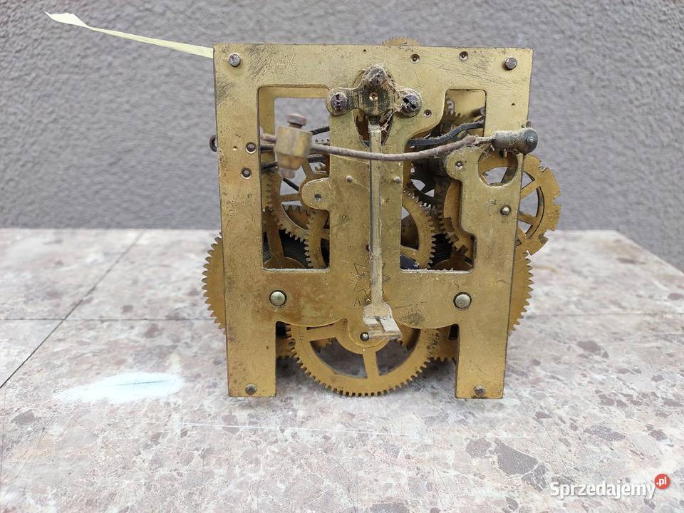 776 Mechanizm starego zegara ściennego Junghans Tczew sprzedam