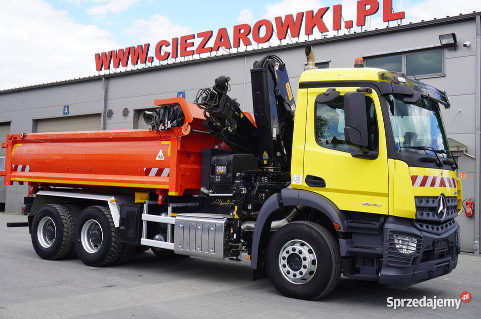 MercedesBenz Arocs 2640 6x4 100 HIAB XHiduo 10677cm3 Kraków