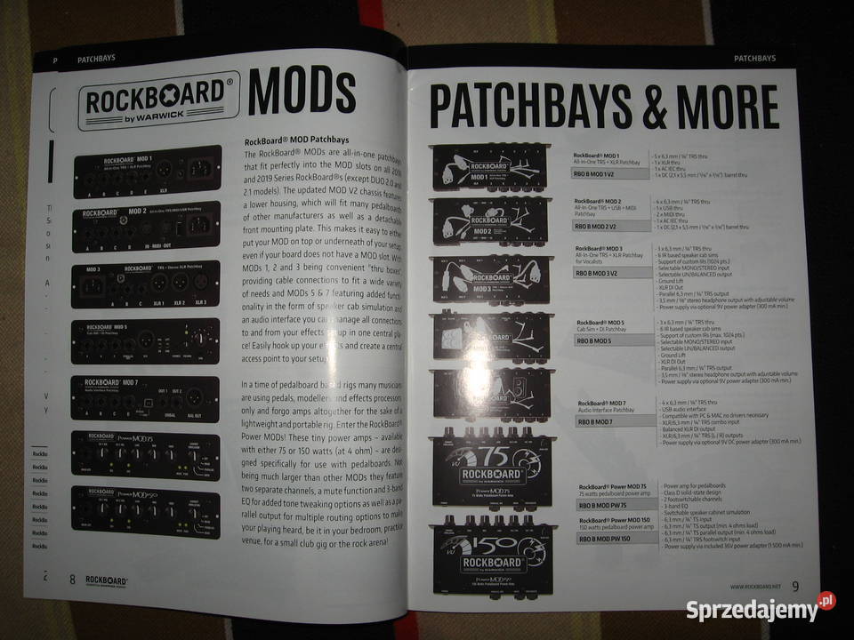 Rockboard by Warwick 2019 catalog katalog Kępice