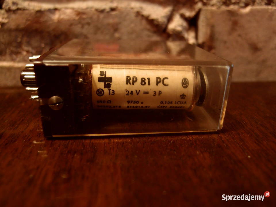 Przekaźnik RP81 SA145 Electromatic Przycisk Łódź