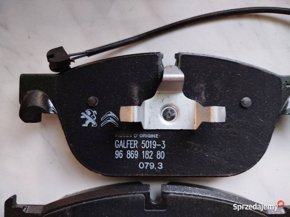 Klocki hamulcowe przód Citroen C5 IIIC6DS45P308 Łódź