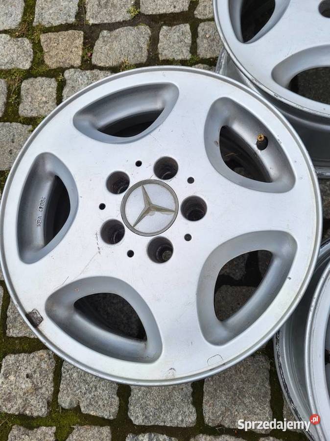 FELGI 4 SZTUKI 5X112 ALU MERCEDES 15 DEKIELKI