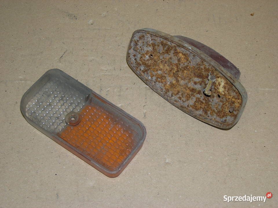 Lampy samochodowe klosze PRL Grodzisk Mazowiecki
