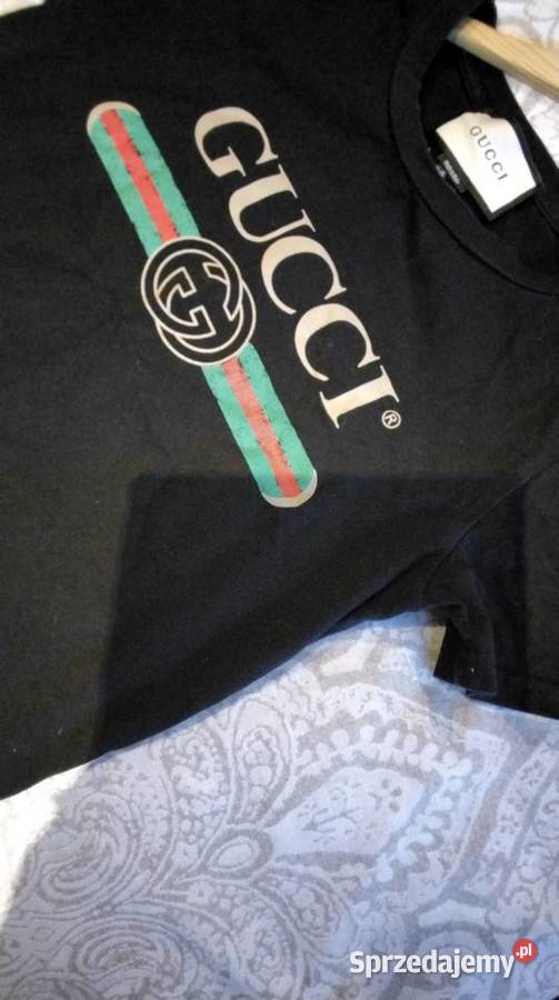 Koszulka Damska GUCCI S Czarna Nowa Sól