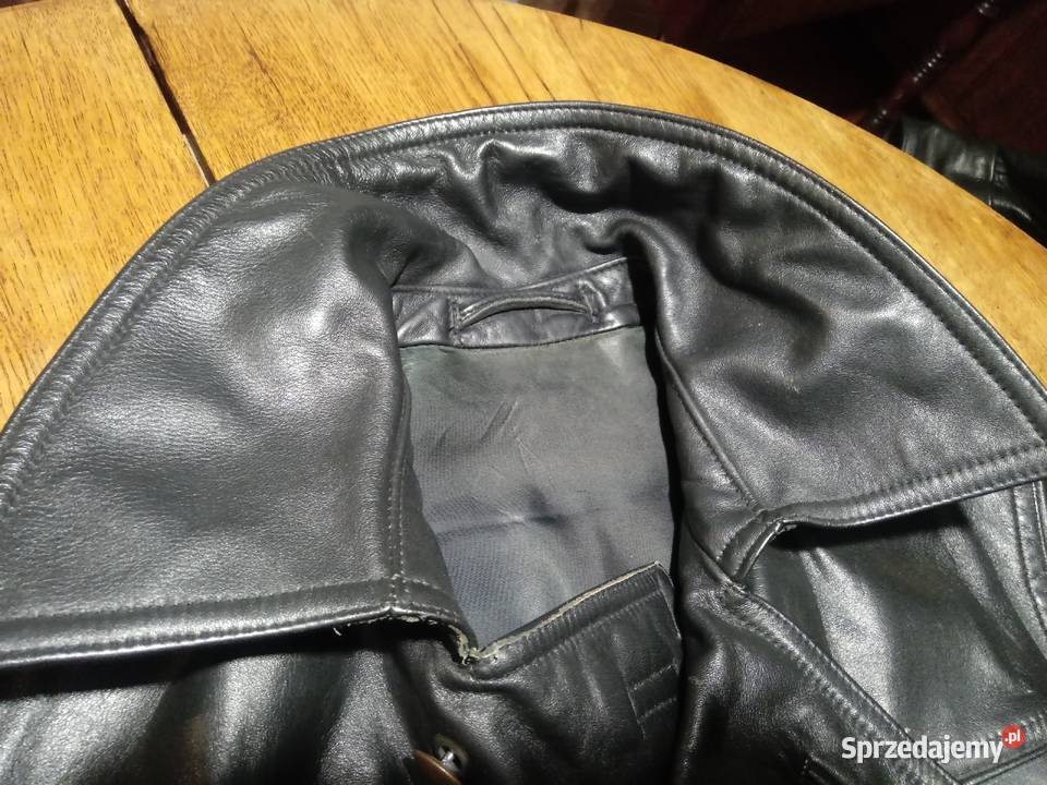 skórzana kurtka mundurowa policji niemieckiej Piotrówek