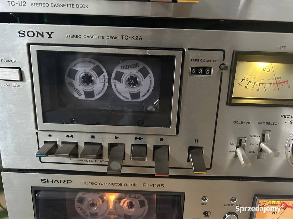 Sony amplituner deck gramofon Wzmacniacze i pokrewne Wierzbica