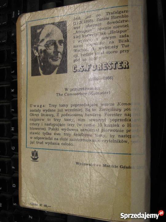 HORNBLOWER I JEGO OKRĘT ATROPOS Warszawa