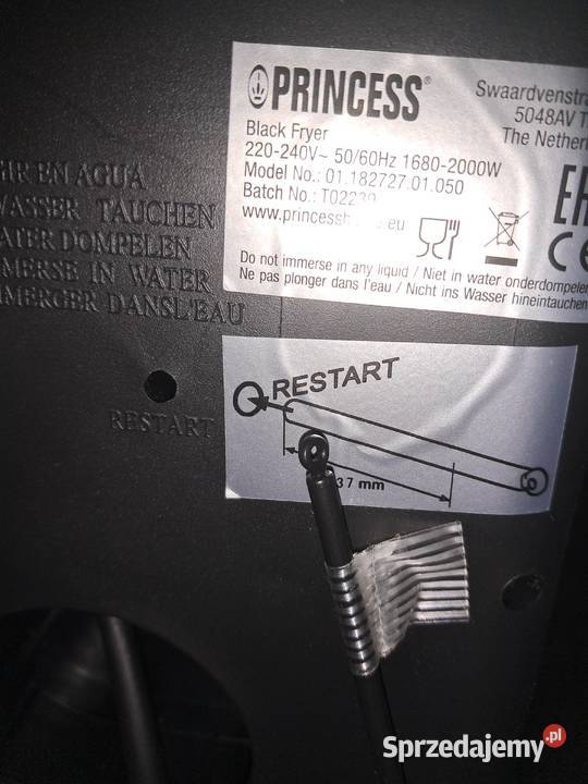 Frytkownica tradycyjna princess 3 litry Jelenia Góra