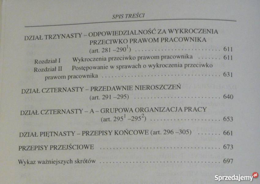KODEKS PRACY Z KOMENTARZEM JACKOWIAK URSZULA łódzkie Łódź