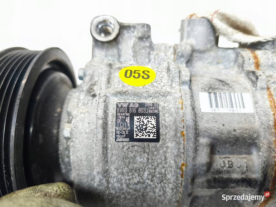 SPRĘŻARKA KOMPRESOR KLIMATYZACJI AUDI A4 B9 A5 Przystajń