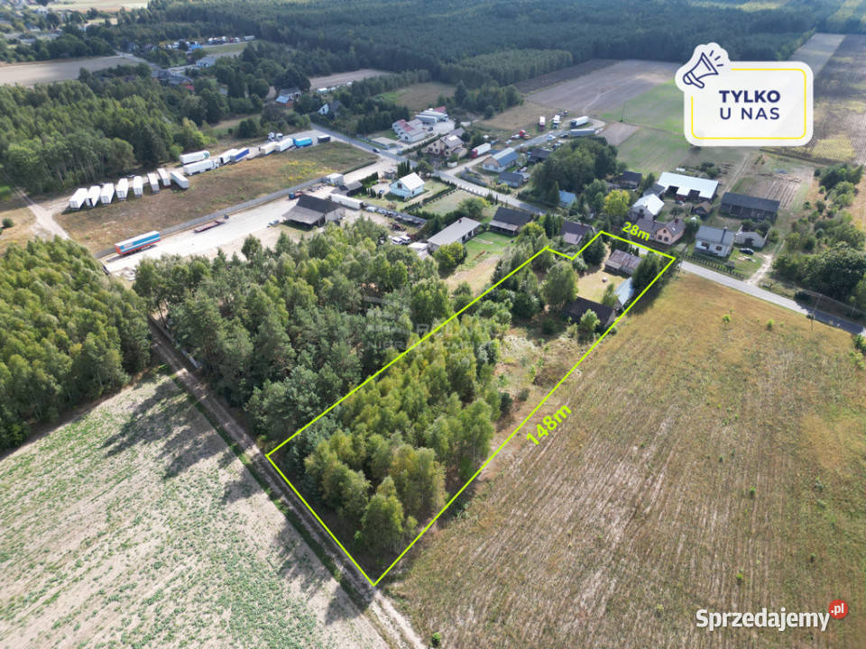 Dom z działka z potencjałem w Dobryniu Dużym siatka Dobryń Duży