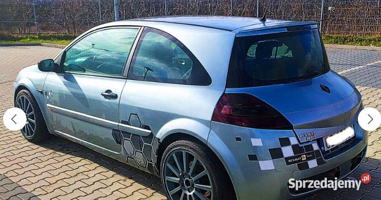 2006 Unikat Megane RS 20T 250 Blow OFF manual Rok produkcji 2006 Śrem