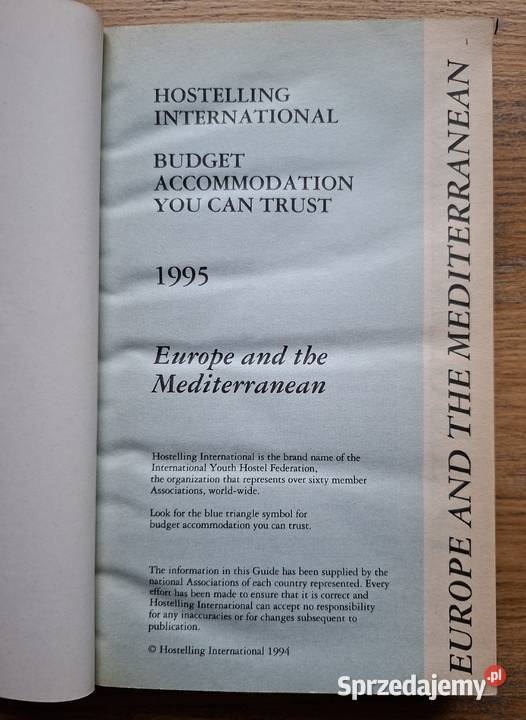 Hostelling International Europe and the Mapy i przewodniki Kraków