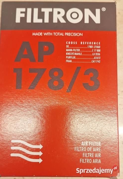 Filtr kabinowy powietrza Toyota Yaris Kraków sprzedam