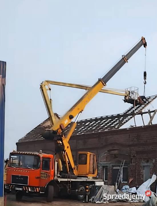 Dźwig Żuraw Samochodowy nie Dźwigi, podnośniki Sulechów sprzedam