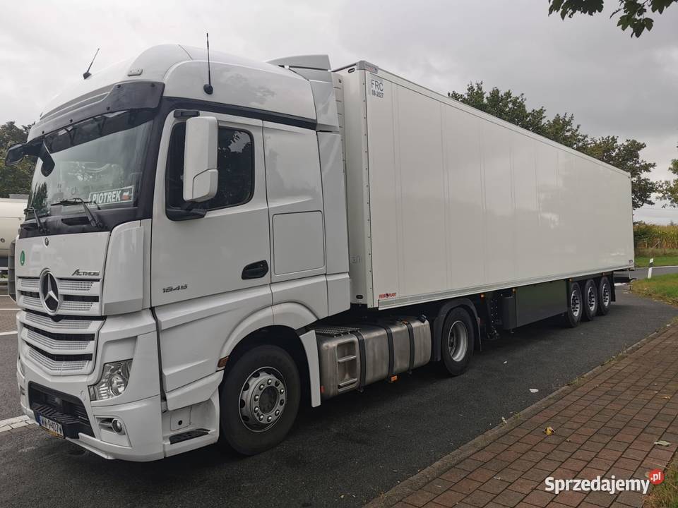 Ciągnik siodłowy MERCEDES ACTROS MP4 1845 Motoryzacja mazowieckie Warszawa