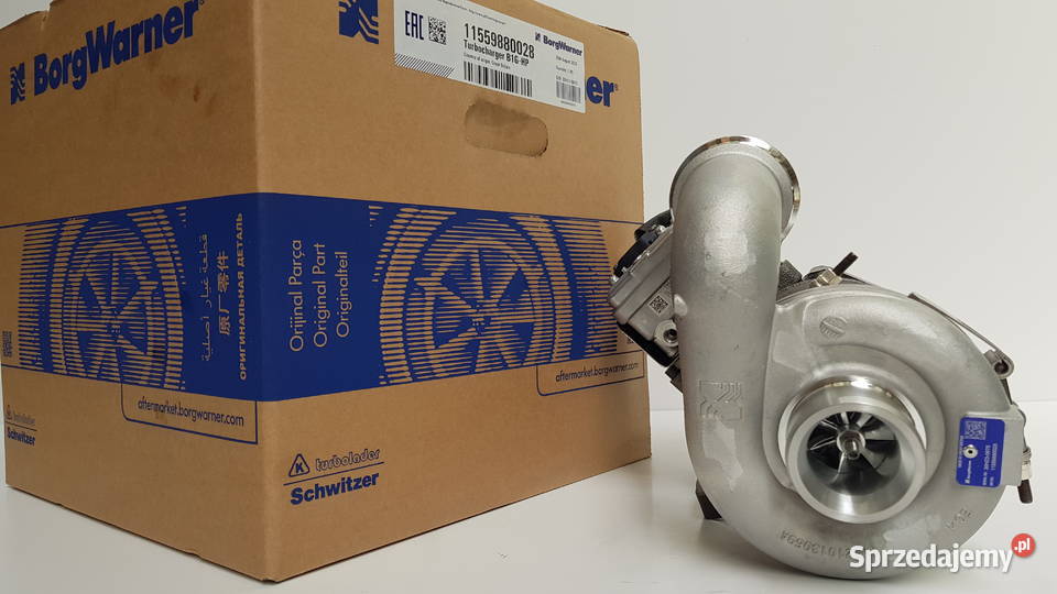 Nowa turbosprężarka BorgWarner KKK 11559880028 mazowieckie Siedlce