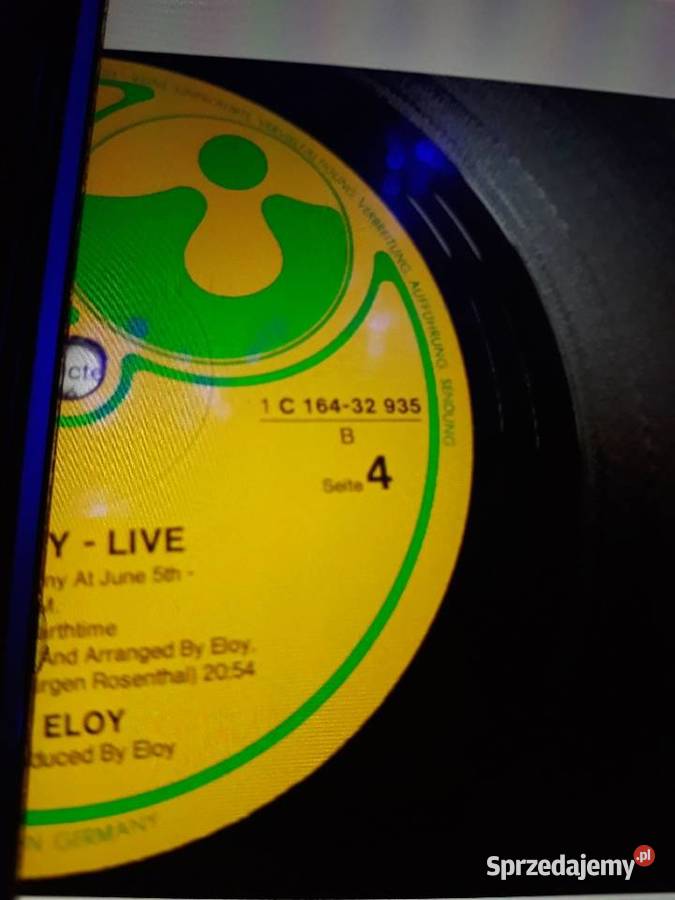 Niezapomniane koncerty ELOY Live 1 press 1978 2 podkarpackie Rzeszów