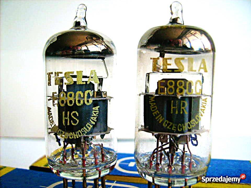 E88CC Tesla NOS PARA GOLDGOLD 1962 MOCNE śląskie Porąbka