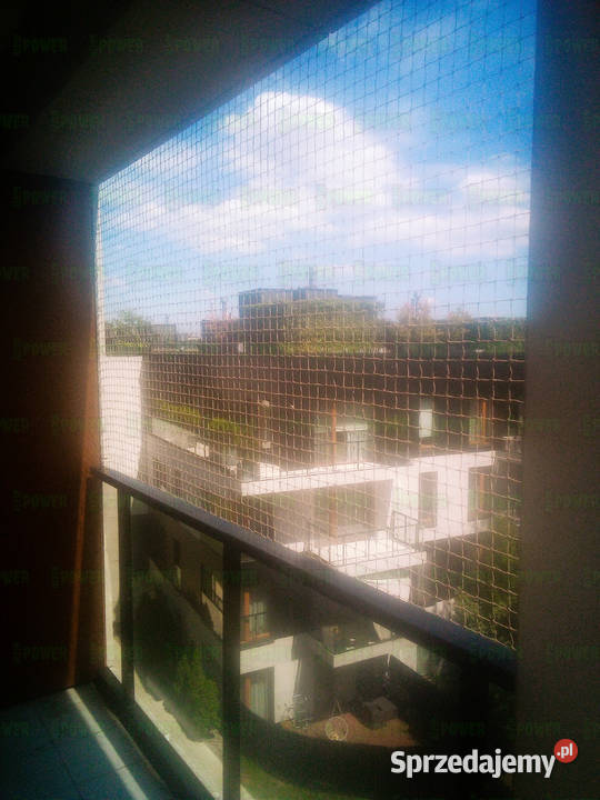 Montaż siatki na balkon BEZINWAZYJNY MONTAŻ Warszawa