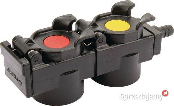 Klapa zbiorcza oleju żółtaczerwona 55 mm Kamionna sprzedam