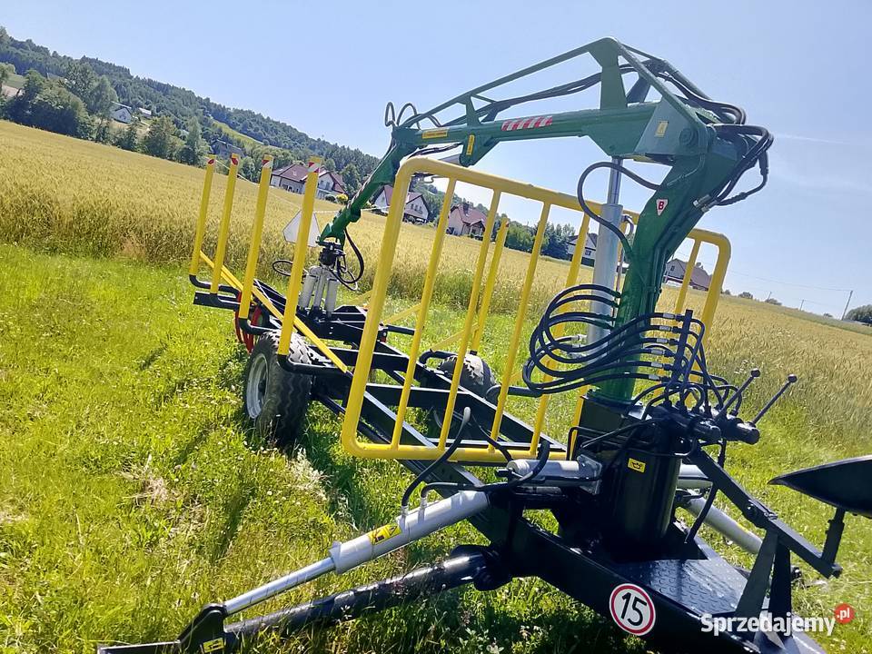 Sprzedam przyczepę leśną małopolskie Trzciana